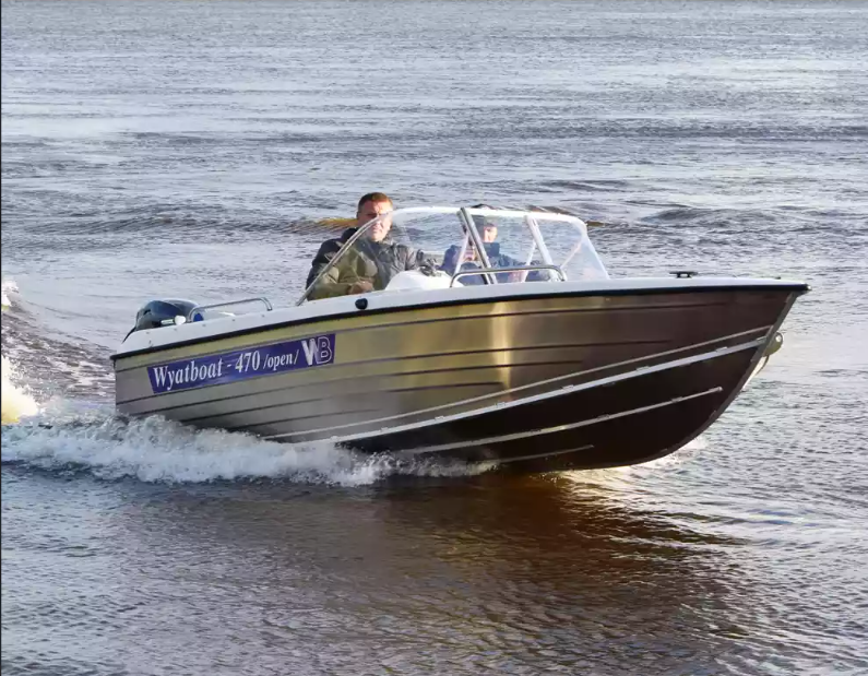 Комбинированный катер Wyatboat-470 Open в Раменском Комбинированный катер Wyatboat-470 Open в Раменском