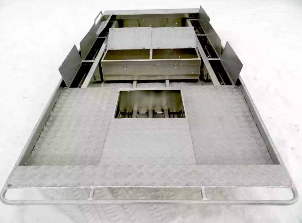 Алюминиевая лодка Wyatboat-390 Jonboat в Раменском