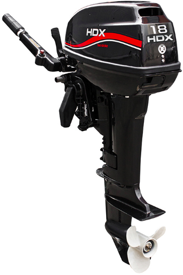 Лодочный мотор 2-х тактный HDX R series TE 18 BMS в Раменском