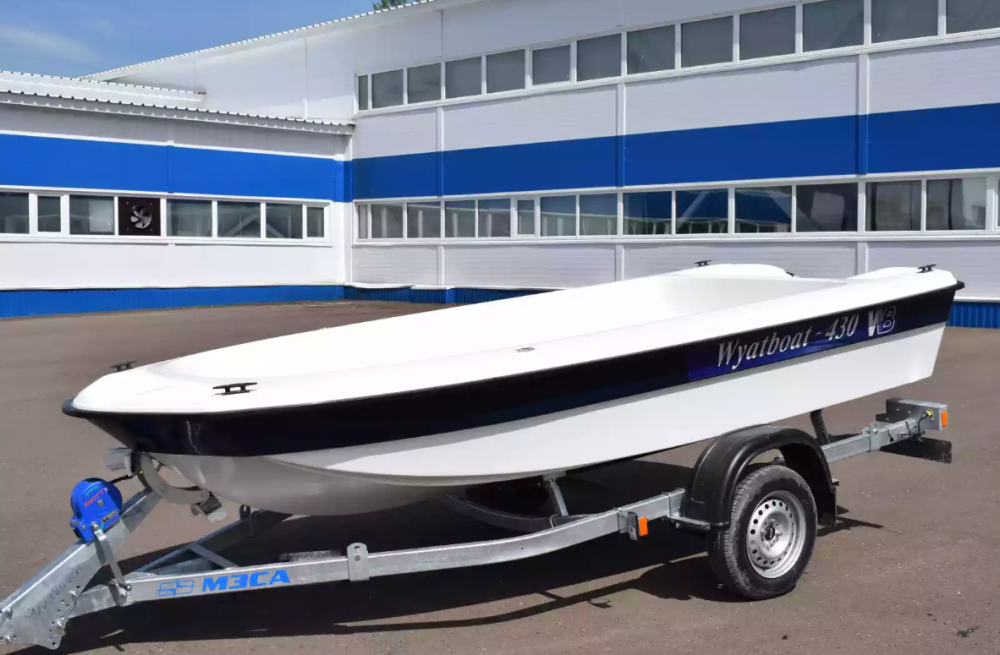 Стеклопластиковая лодка Wyatboat 430 тримаран в Раменском