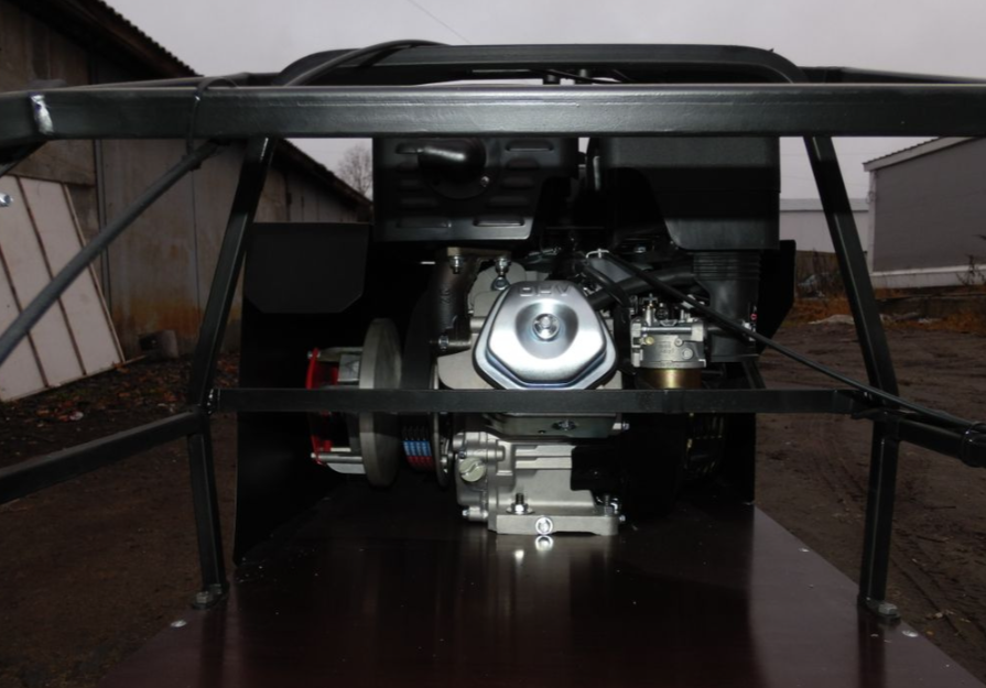 Мотобуксировщик AhtaR Зима 9 л/с с вариатором в Раменском