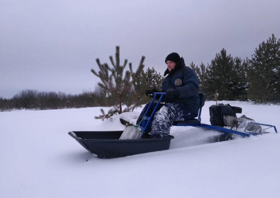 Мотобуксировщик толкач Альбатрос-XL8 с модулем. Без фары, тележки в Раменском