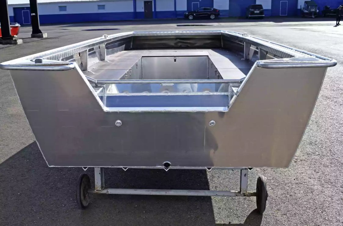 Алюминиевая лодка Wyatboat-490 Jonboat в Раменском