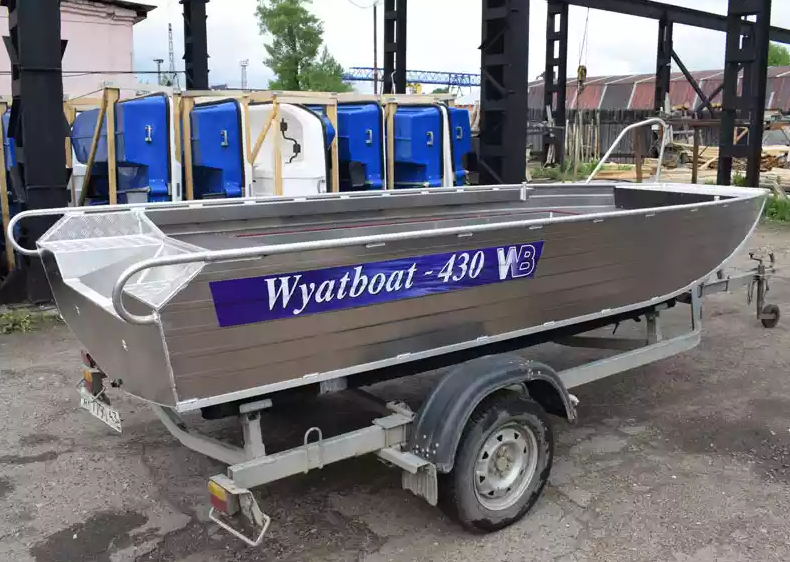 Алюминиевая лодка  Wyatboat-430 Master в Раменском