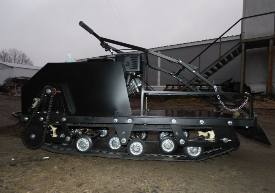 Мотобуксировщик AhtaR Зима 9 л/с с вариатором в Раменском