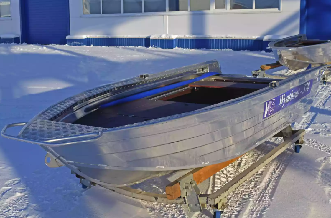 Алюминиевая лодка Wyatboat-370 Р FISH в Раменском