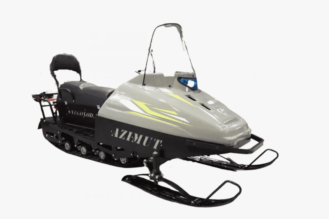 Миниснегоход Бурлак Азимут 20 л.с. , эл.запуск, реверс, тормоз гидравл, капот серый в Раменском