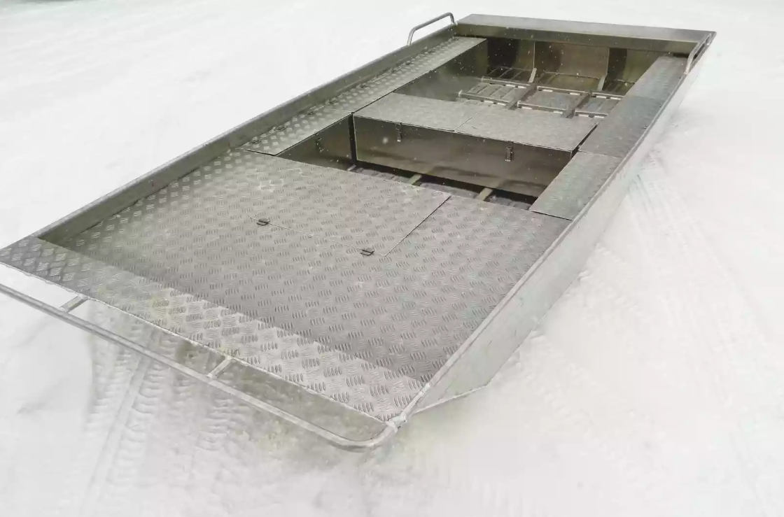 Алюминиевая лодка Wyatboat-390 Jonboat в Раменском