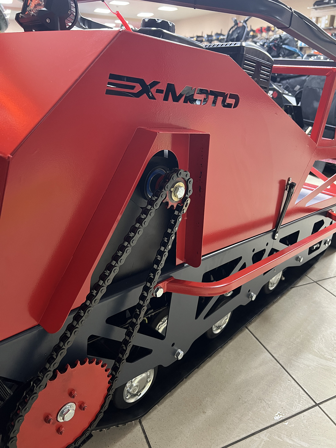 Мотобуксировщик EX-MOTO SNOWDOG S500 15л.с в Раменском