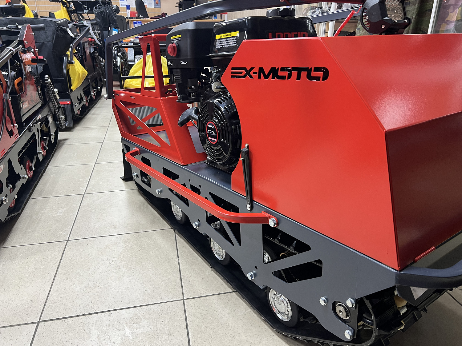 Мотобуксировщик EX-MOTO SNOWDOG S500 15л.с в Раменском