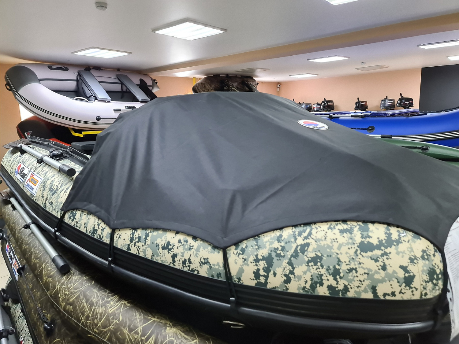 КОМПЛЕКТ НОСОВОГО ТЕНТА К ЛОДКЕ SMARINE SDP MAX 360 ЧЕРНЫЙ в Раменском