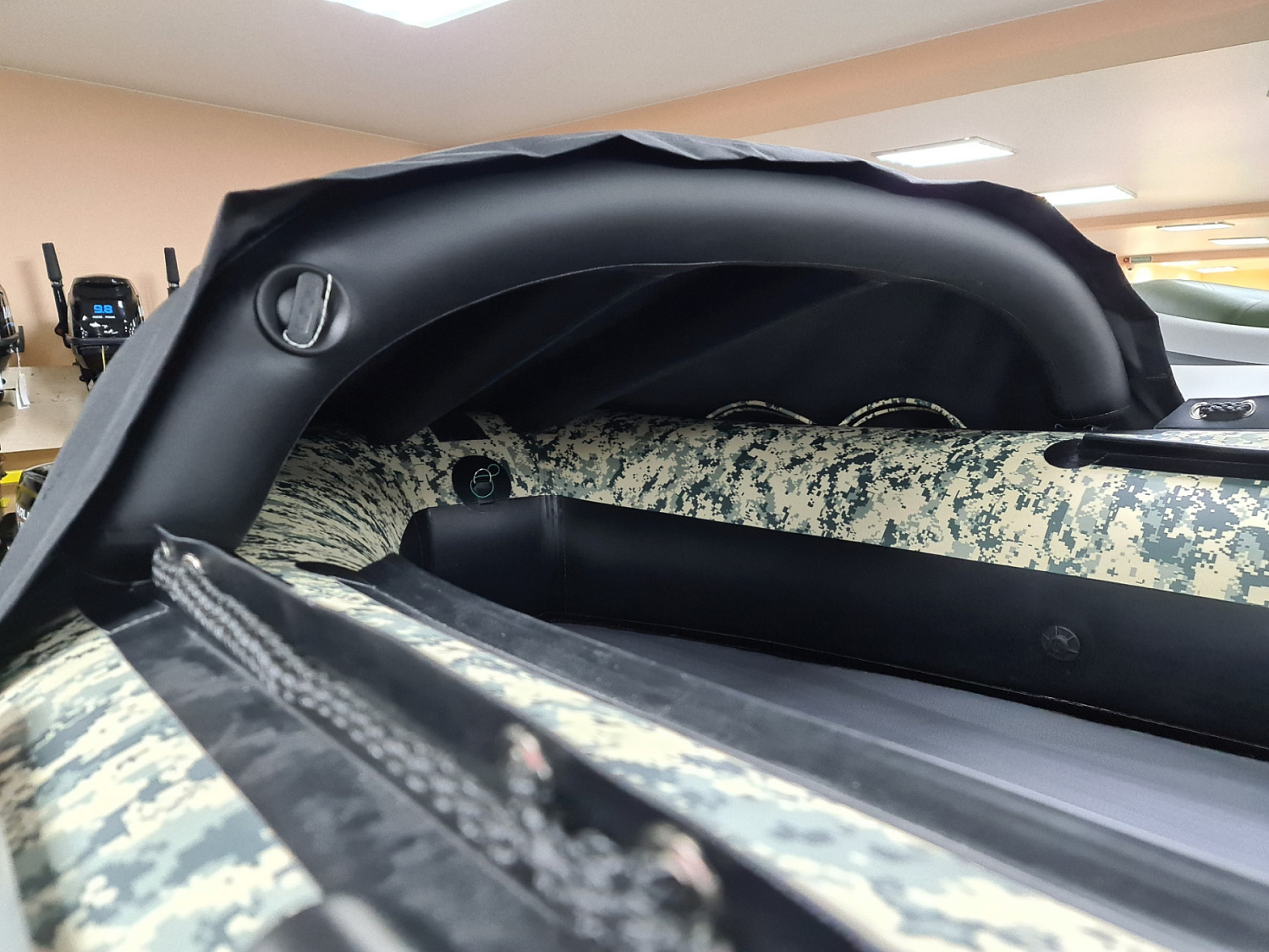 КОМПЛЕКТ НОСОВОГО ТЕНТА К ЛОДКЕ SMARINE SDP MAX 360 ЧЕРНЫЙ в Раменском