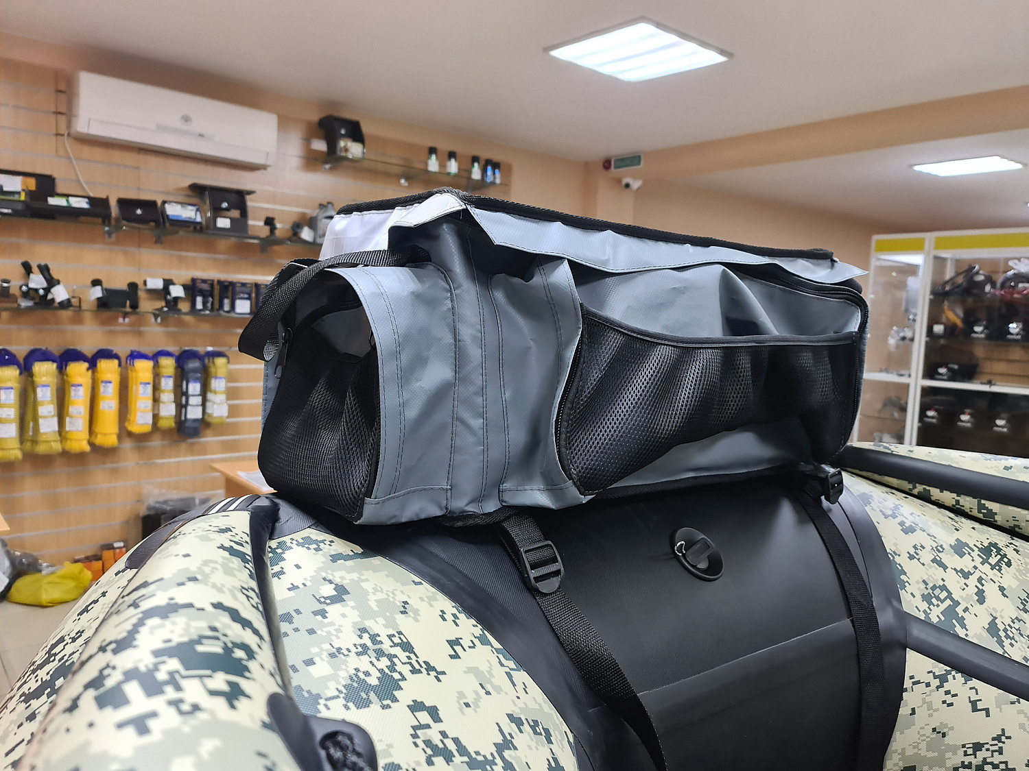 СУМКА ЛЮКС НА БАЛЛОН ДЛЯ ЛОДОК ПВХ 50Х25Х25 СМ в Раменском